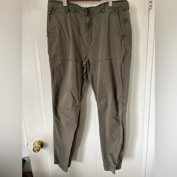 TenTree Olive Green Trousers - Picture 1 of 9